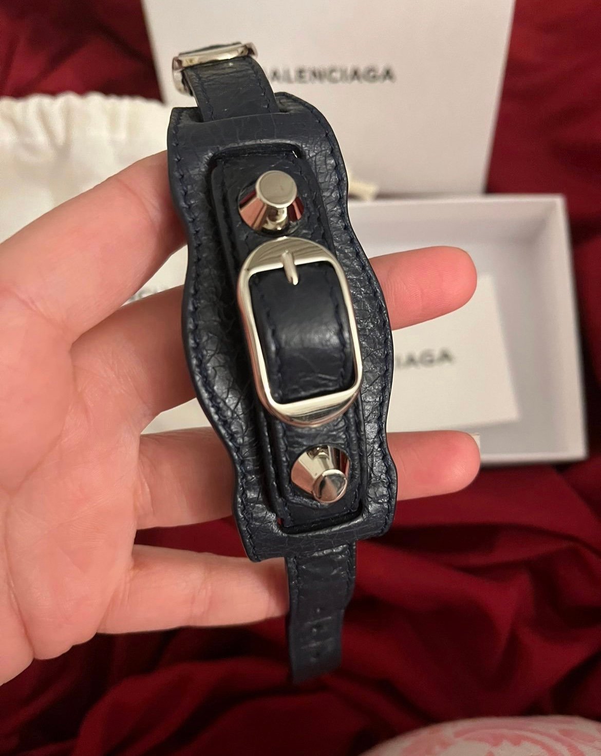 Balenciaga leather bracelet New | Mercari