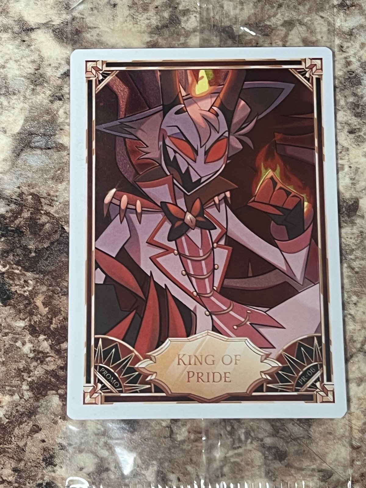Hazbin Hotel Trading Card King Of Pride | Mercari