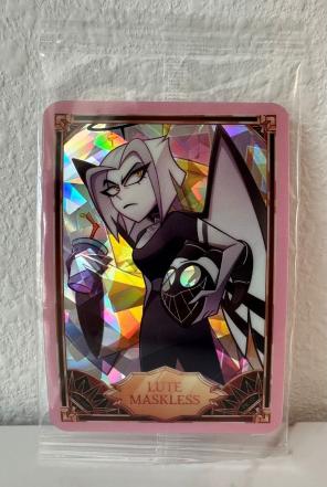 Hazbin Hotel Trading Cards Lute Maskless | Mercari