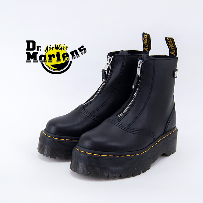 Dr.Martens ドクターマーチン レディース JETTA ジップ ブーツ