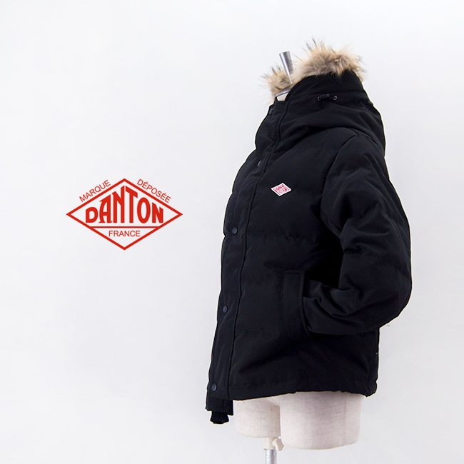 SOLDOUT】DANTON ダントン レディース フェイクファー フードダウン