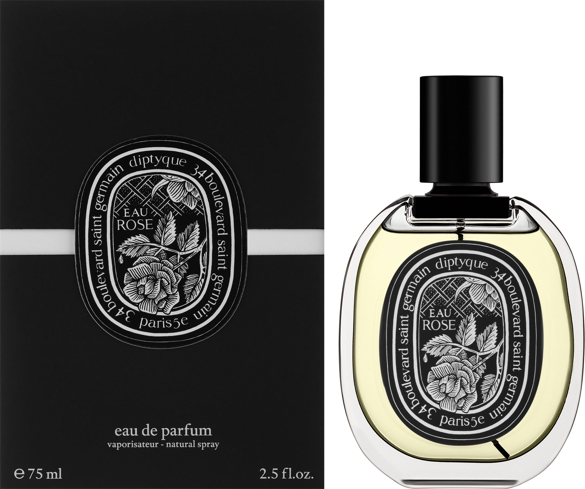 Diptyque Eau Rose Eau - Парфюмированная вода: купить по лучшей