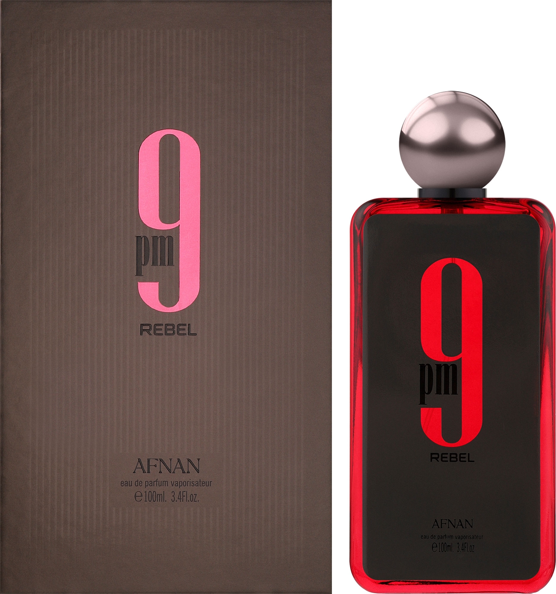 Afnan Perfumes 9 PM Rebel - Парфюмированная вода: купить по лучшей