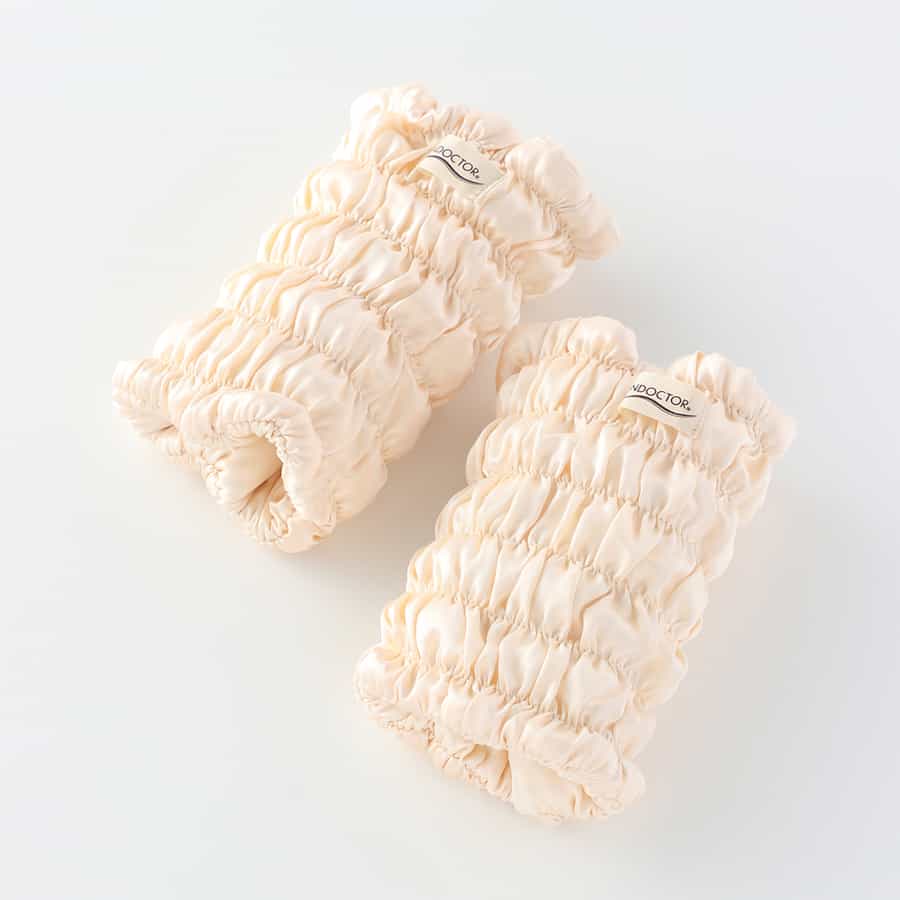 イオンドクター シルク足首ウォーマー(2本組)（10EC1940）-イオン