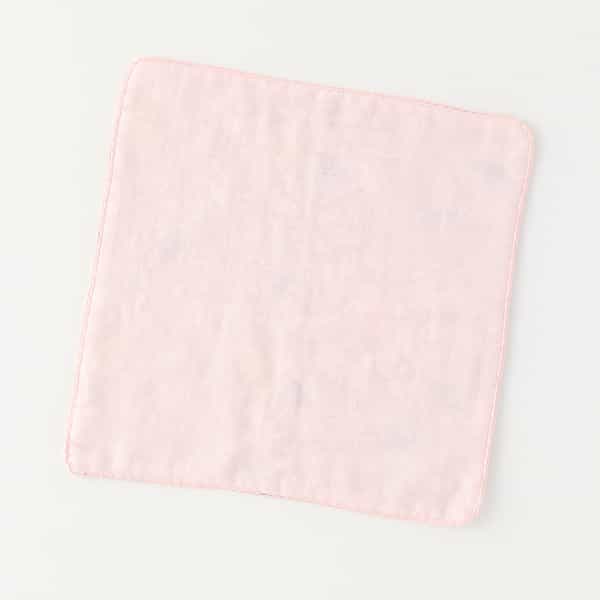 マシュマロガーゼリバーシブルハンカチ（RYZ15887）-UCHINO-UCHINO