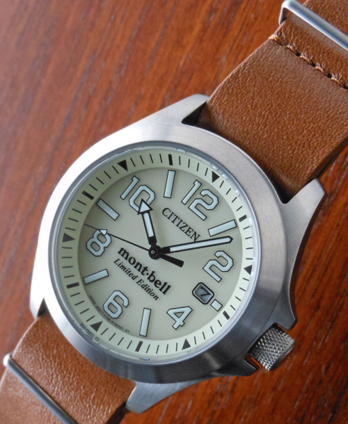 BN0121-26Y＞シチズン×モンベルのコラボレーション腕時計