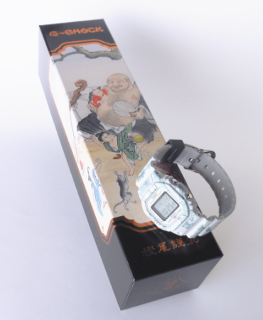 DW-5600SLG-7JR＞Gショック七福神シリーズ「布袋尊モデル」