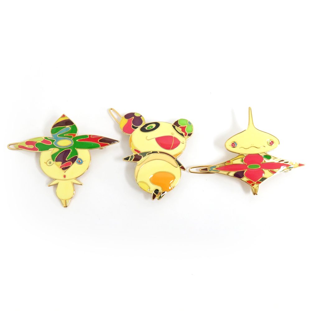 名古屋】【LOUIS VUITTON】ルイヴィトン ヘアピン M92595 村上隆