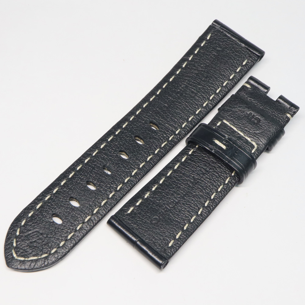 名古屋】【PANERAI】パネライ 純正 ブラック アリゲーター ストラップ