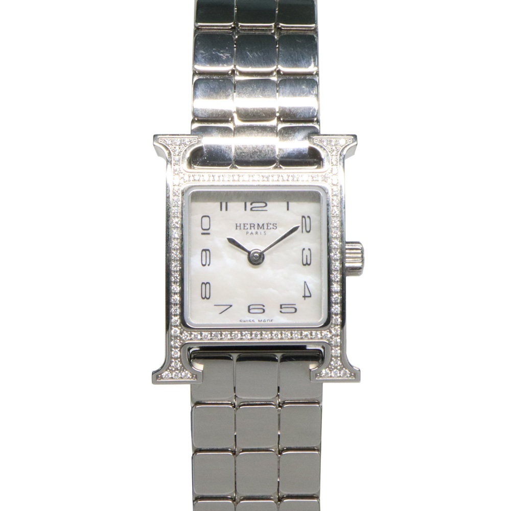 名古屋】【HERMES】エルメス Hウォッチ ミニ 21MM HH1.131 SS