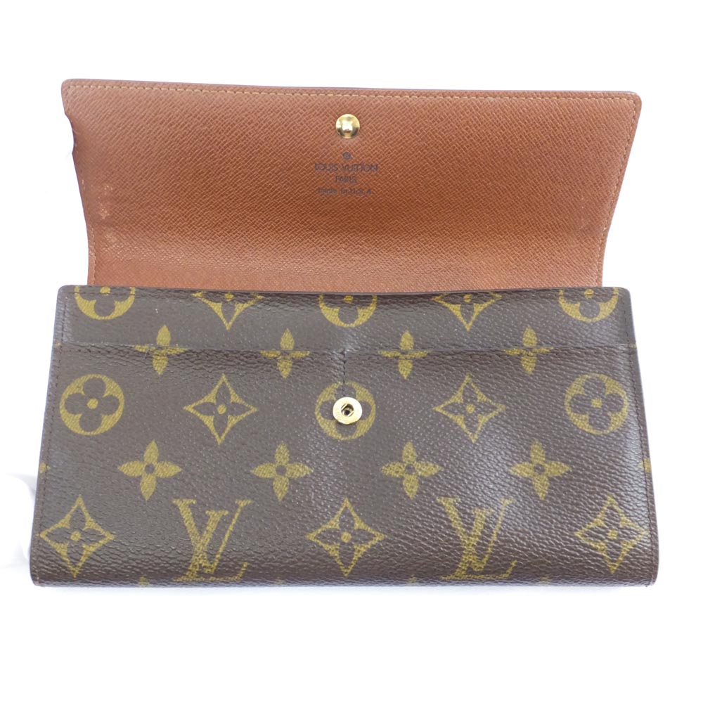 天白】【LOUIS VUITTON】ルイヴィトン ポルトモネカルトクレディ 長