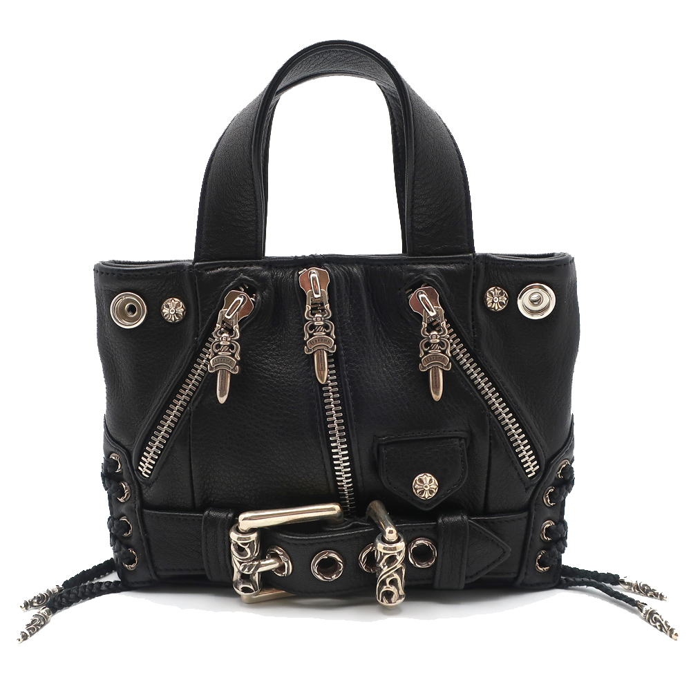 天白】【CHROME HEARTS】クロムハーツ ハンドバッグ JJディーン ミニ