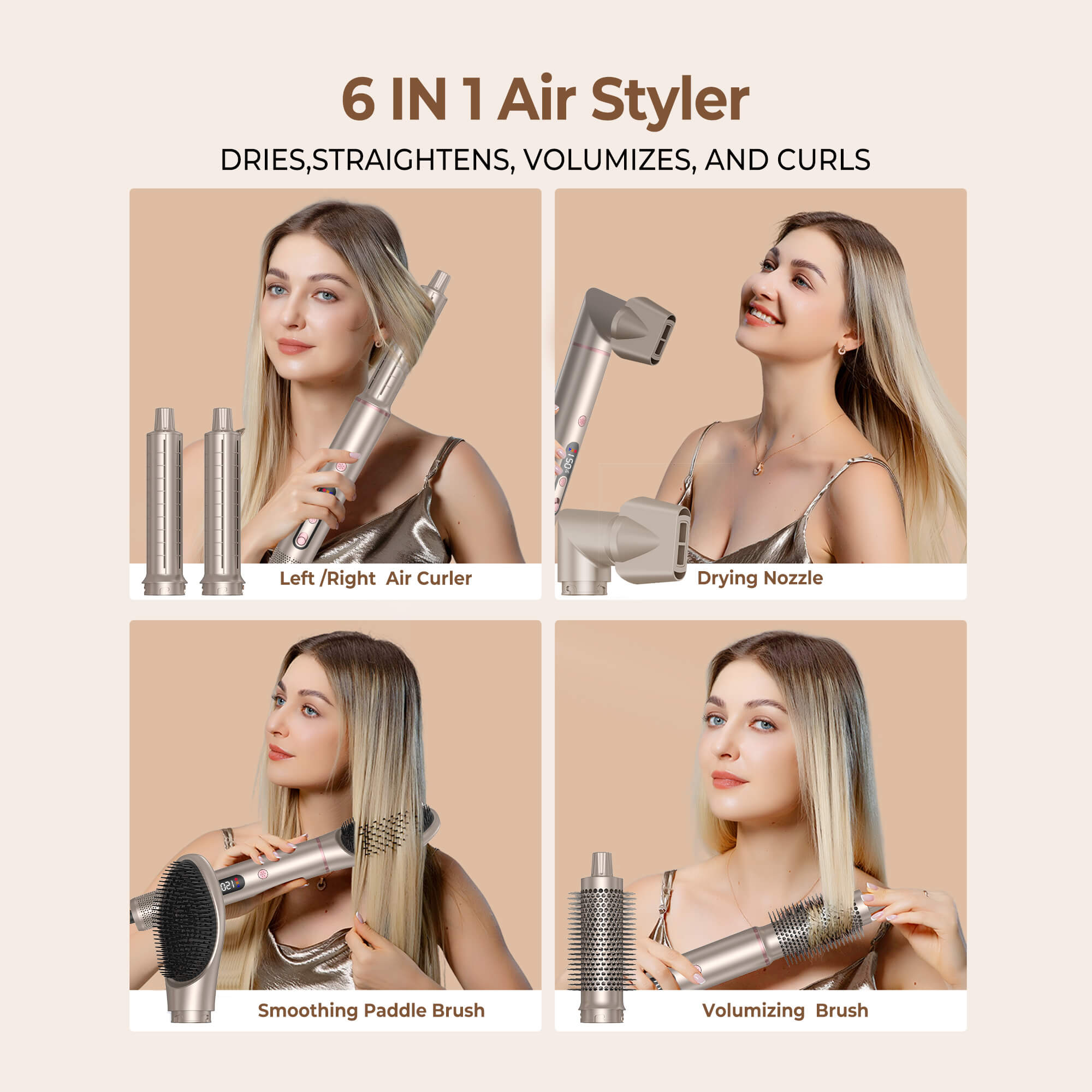 Ukliss Velvet - Premium 6 in 1 Hair Styler – Ukliss®