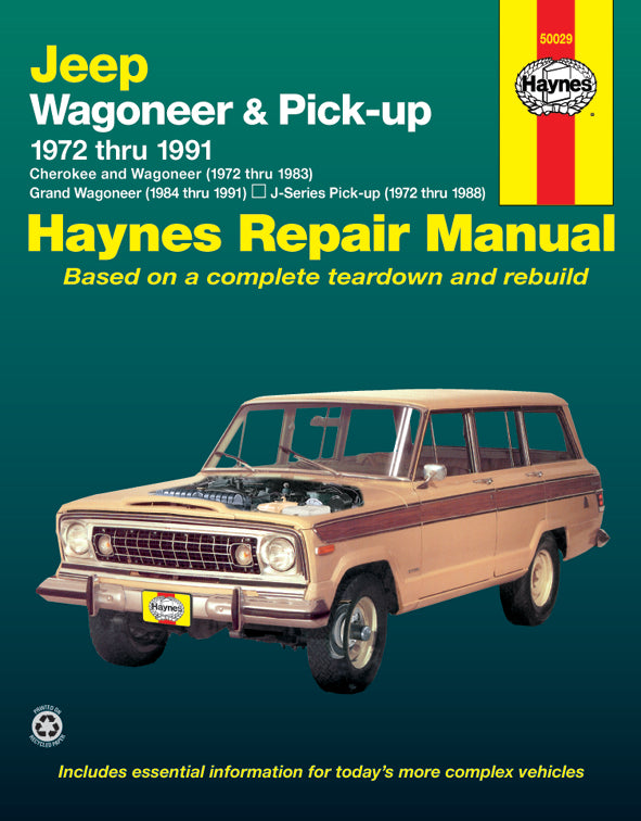 Jeep Wagoneer & Pick-up covering Wagoneer (1972-1983), Grand