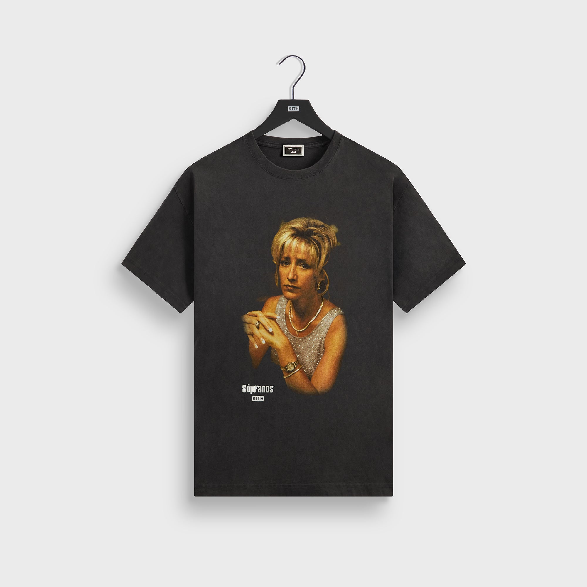 Kith for The Sopranos Carmela Vignette Vintage Tee - Black – Kith UK