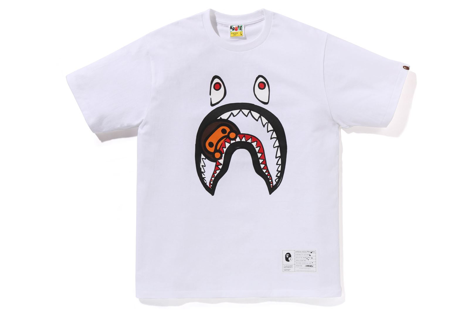 A BATHING APE® BAPE X Joshua Vides - Milo Shark Tee | Bape