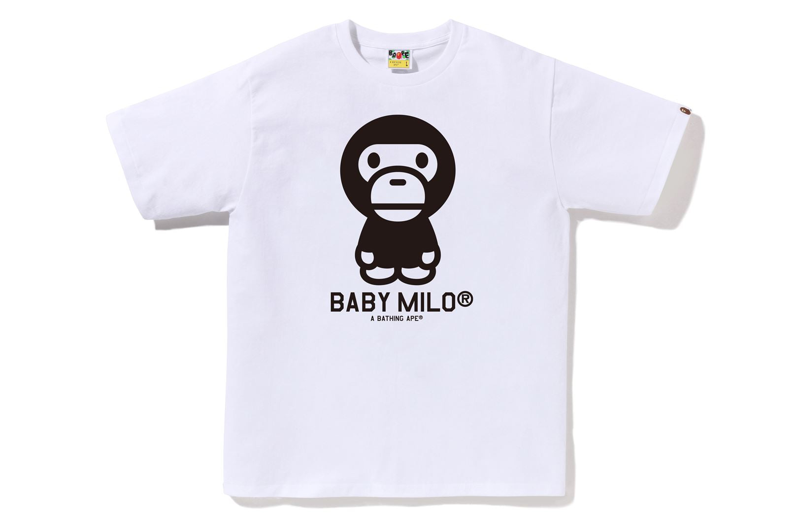 A BATHING APE® BICOLOR BABY MILO TEE M BA | Bape official website