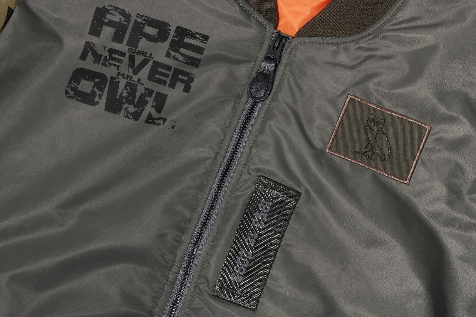 A BATHING APE® X OVO Loose Fit MA-1 | Bape official website – uk