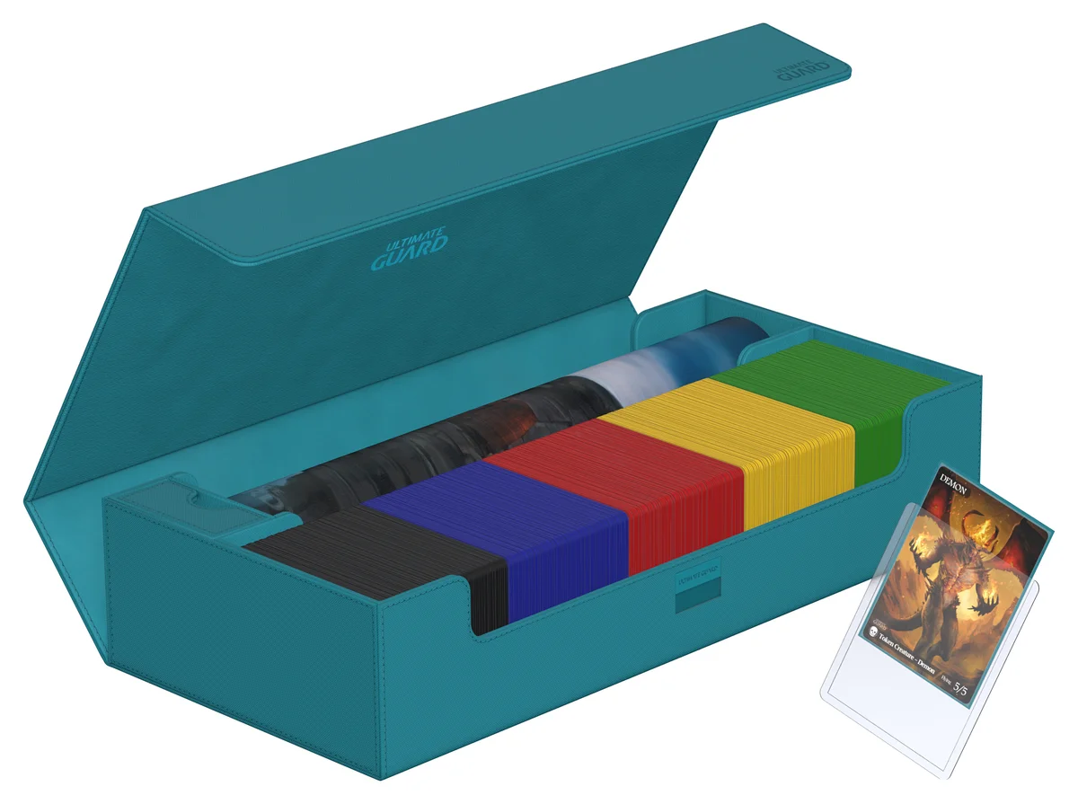 Superhive 550+ Xenoskin - Petrol | Card Cases | Ultimate Guard