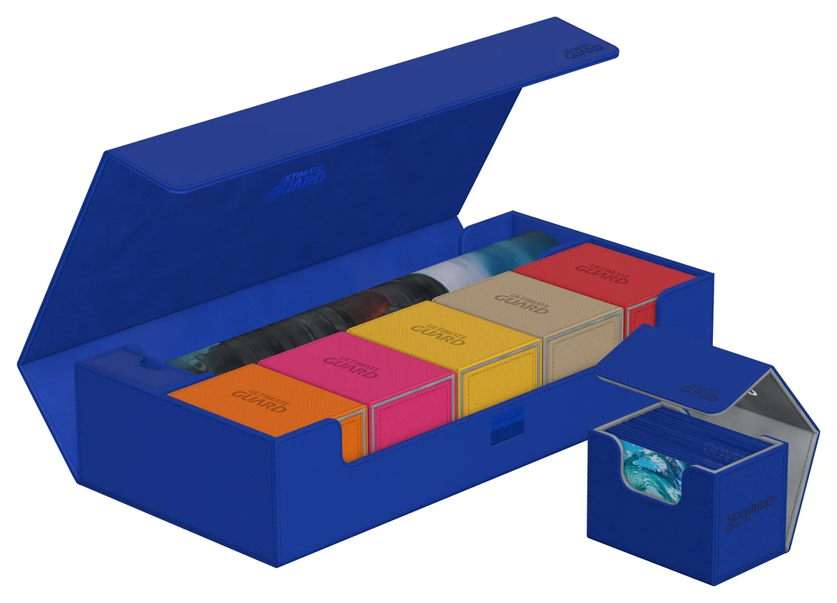 Superhive 550+ Xenoskin - Blue | Card Cases | Ultimate Guard