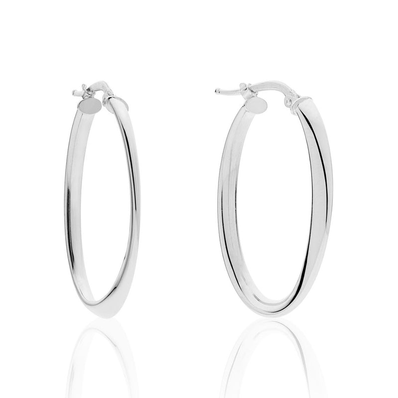 SILVER 925 デザインフープピアス 30177 | UNOAERRE