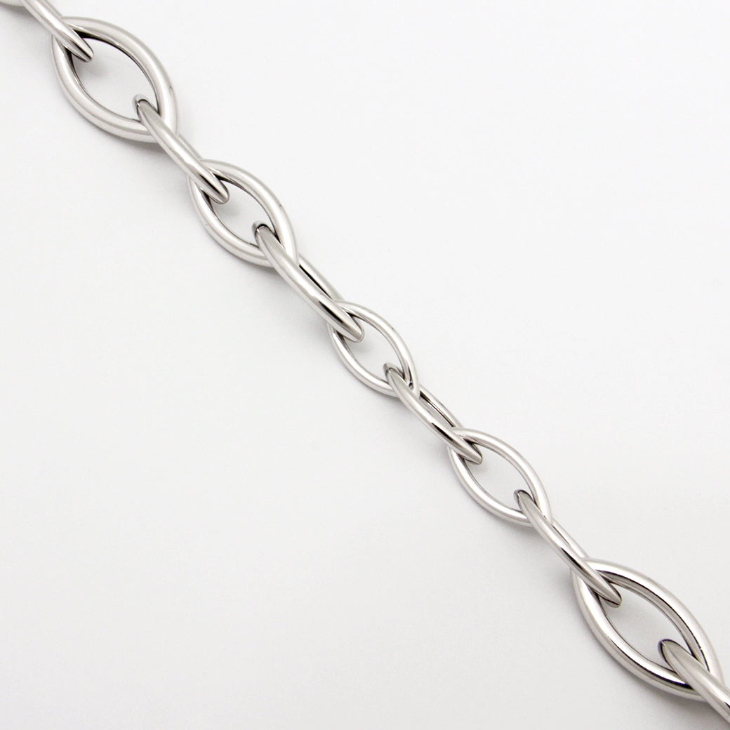 SILVER 925 シャインTバーチェーンブレスレット 25992 | UNOAERRE