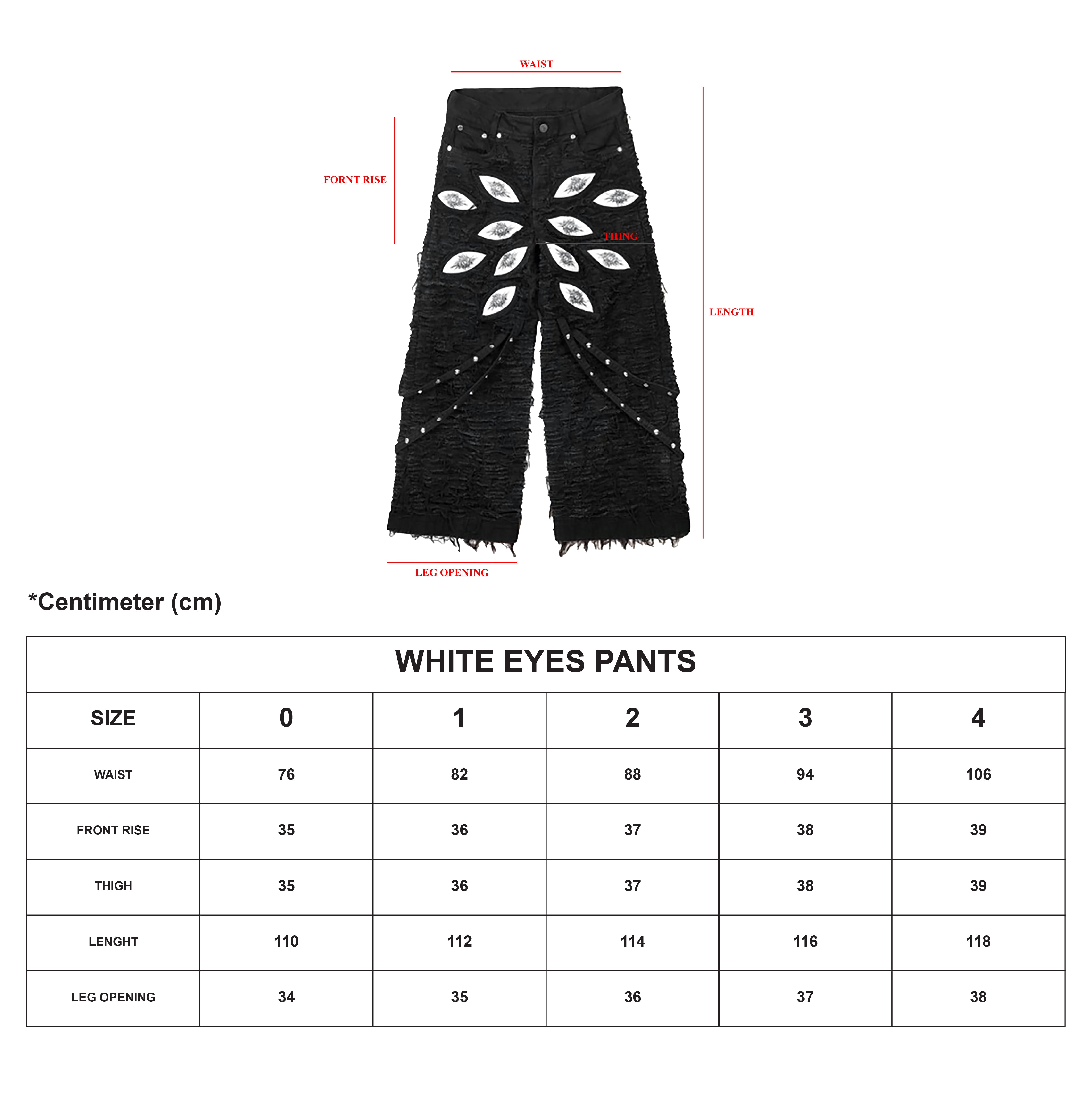 パンツ UNIZ White eyes pants White Eyes Pants – UNIZ