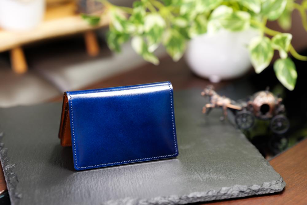 コードバン カードケース（名刺入れ） ネイビー