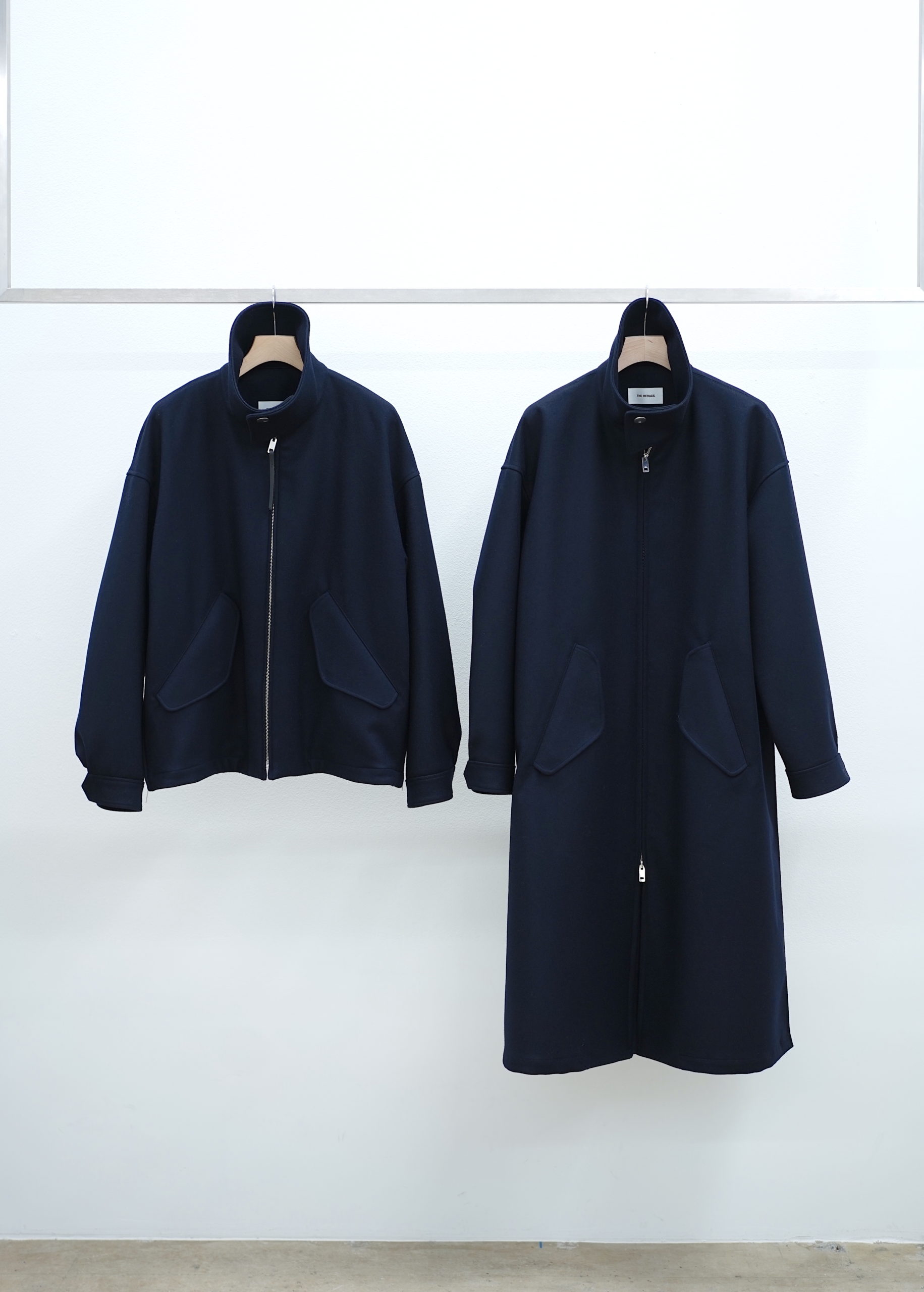 THE RERACS : HIGH NECK COAT & HARRINGTON JKT | Unlimited -lounge- BLOG