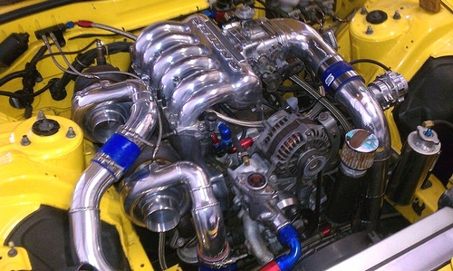 FD3S型マツダRX-7!20B型3ロータリーエンジンスワップ＆767Bと雨宮RX-7