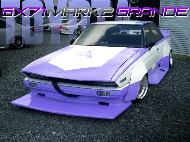 街道レーサー!ロングノーズ!ワークスワイド!ツートンカラー!5速MT!GX71