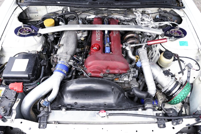 パンドラ S15 エンジンルーム+SR20DET わわわ パンドラ S15 エンジン