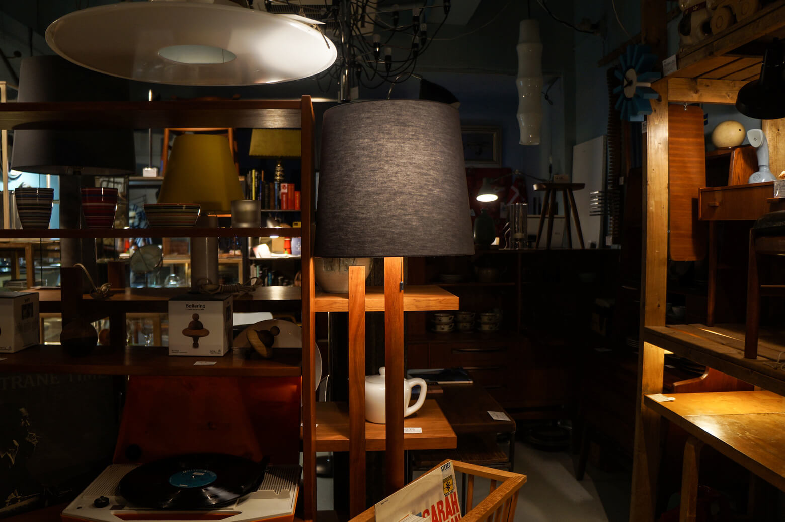 Teakwood Floor Lamp/チーク材 フロア ランプ スタンド 北欧 モダン