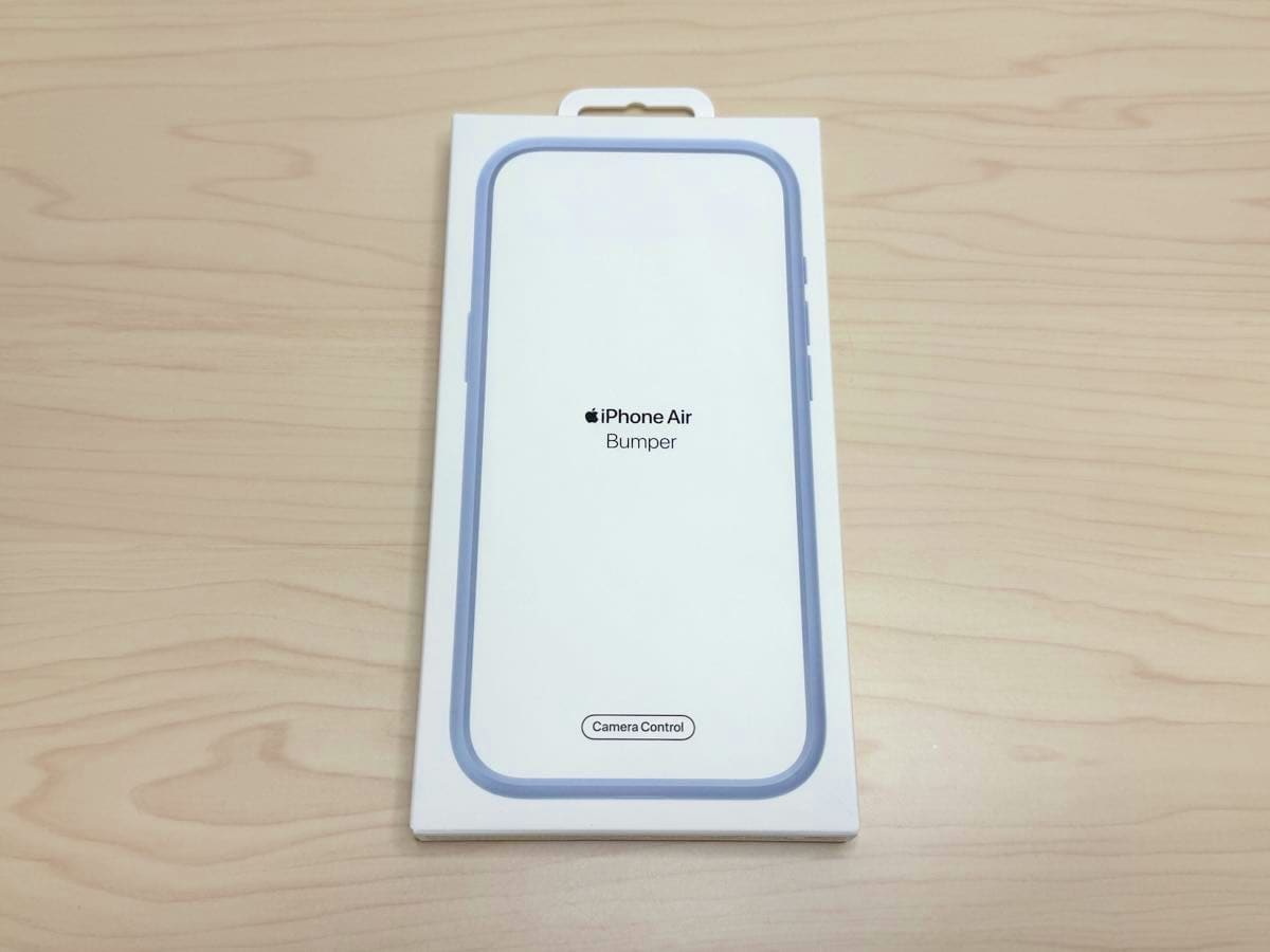 iPhone Airのバンパーだけ届いたので写真撮ってみた。「クイック