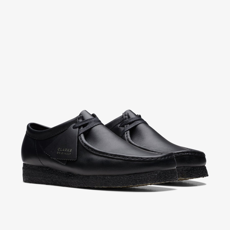 Clarks〉Wallabee / Black Leather｜UP NORTH ONLINE STORE