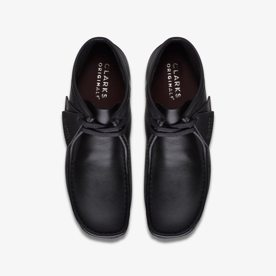 Clarks〉Wallabee Boot / Black Leather｜UP NORTH ONLINE STORE