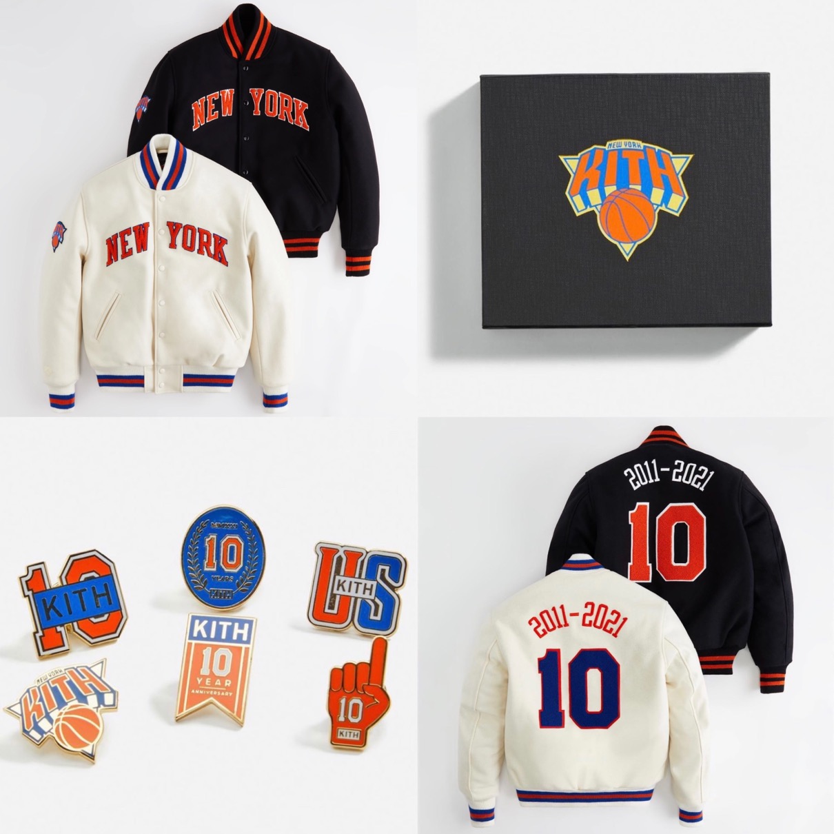 Kith × New York Knicks カプセルコレクションが国内10月25日に発売