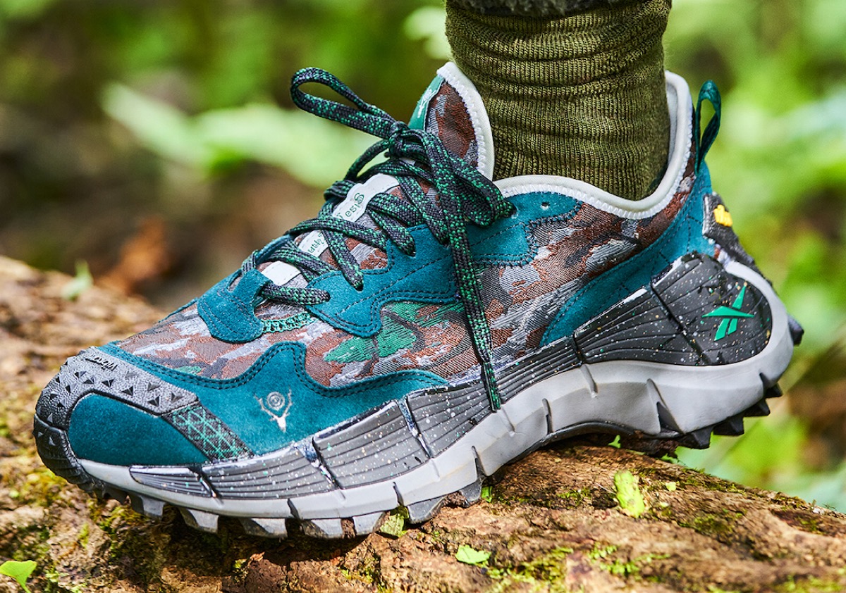 Reebok × SOUTH2 WEST8 『Zig Kinetica 2.0 Edge “Horn Camo”』が国内