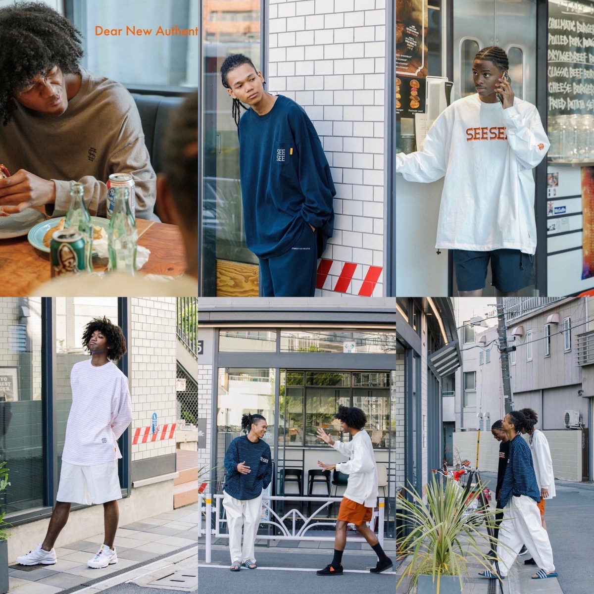 SEE SEE × URBS 別注 L/S Tee 全20型が国内5月16日より発売 | UP TO DATE