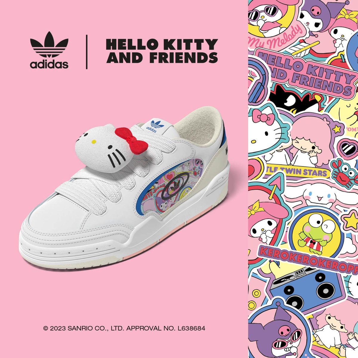 adidas Originals × HELLO KITTY & FRIENDS☆ コラボスニーカーが国内4
