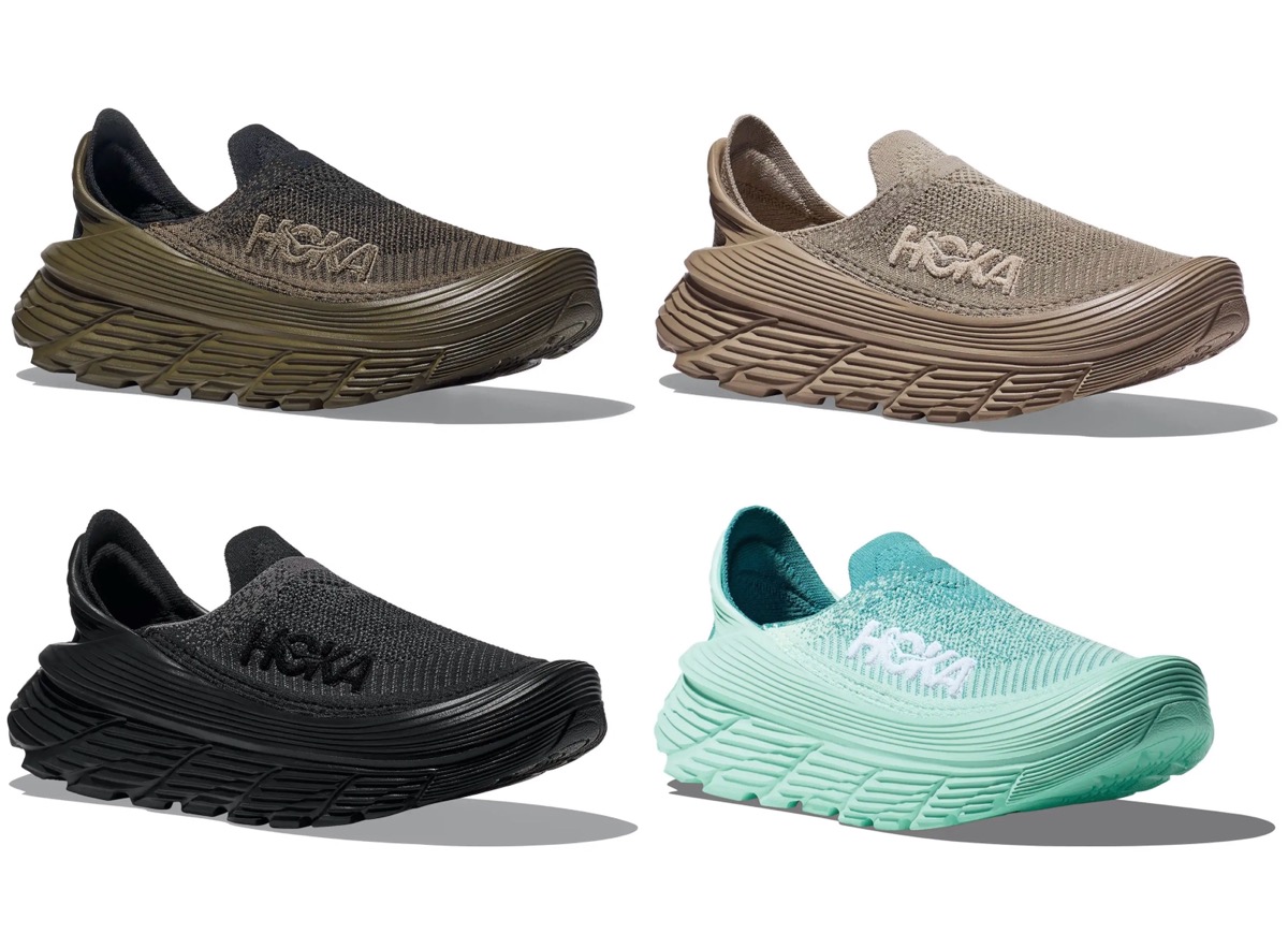 HOKA の新感覚スリッポン『RESTORE TC』全4色が国内8月1日より発売