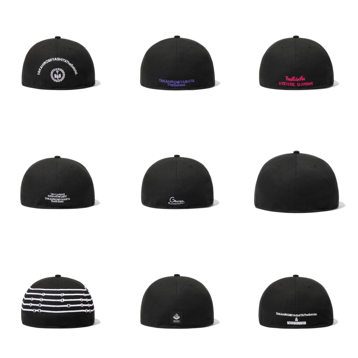 TAKAHIROMIYASHITATheSoloist. × New Era® 豪華9組とのコラボキャップ