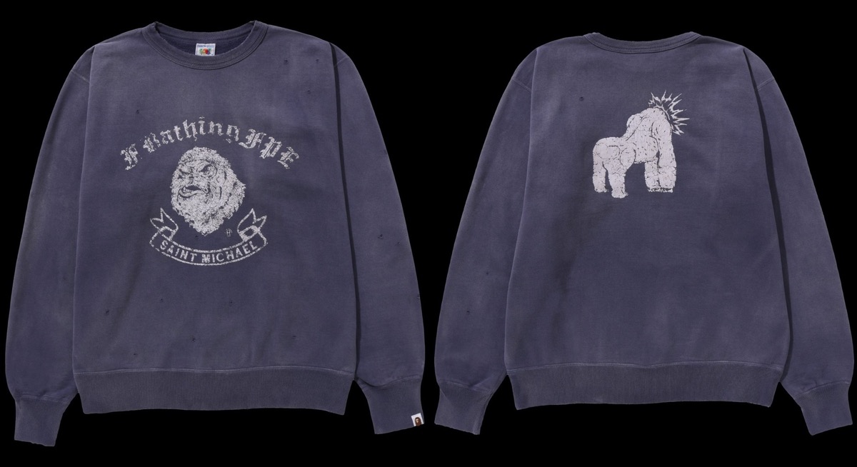 BAPE®︎ × ©SAINT Mxxxxxx コラボアイテム第2弾が国内11月11日より発売