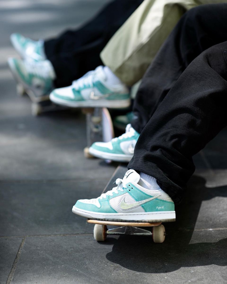 APRIL SKATEBOARDS × Nike SB Dunk Low Pro QSが国内11月25日／11月27