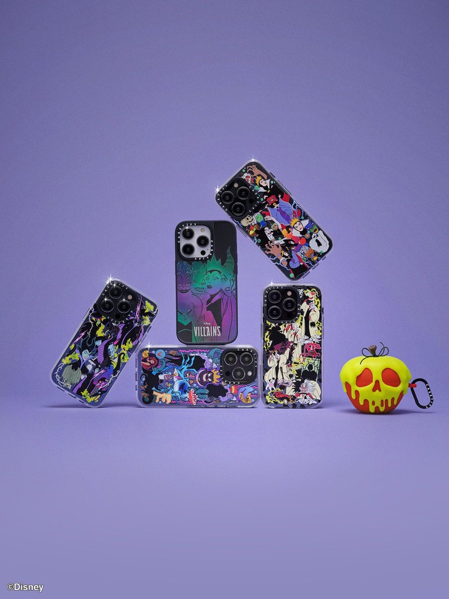 Disney x CASETiFY “ヴィラン” コレクションが国内10月12日より発売
