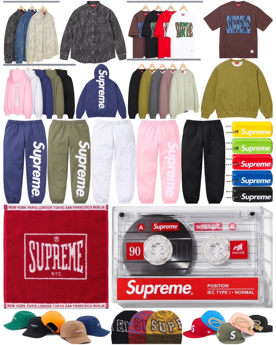 Supreme × H.R. Giger / Fox Racing 2023FW Week8が国内10月14日に発売