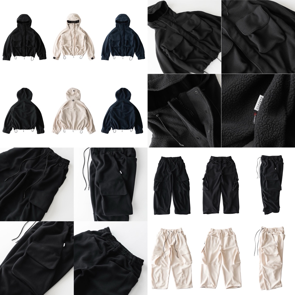 CLESSTE POLARTEC® WADING JACKET & WIDE CARGO PANTSが国内12月23日