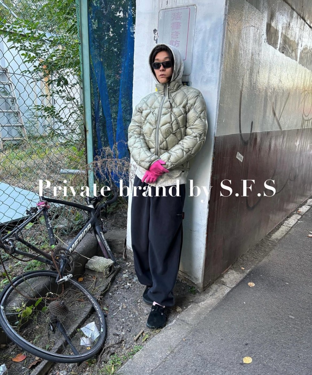 Private brand by S.F.S 『POLARTEC® 200Series Logo Fleece Pants』が