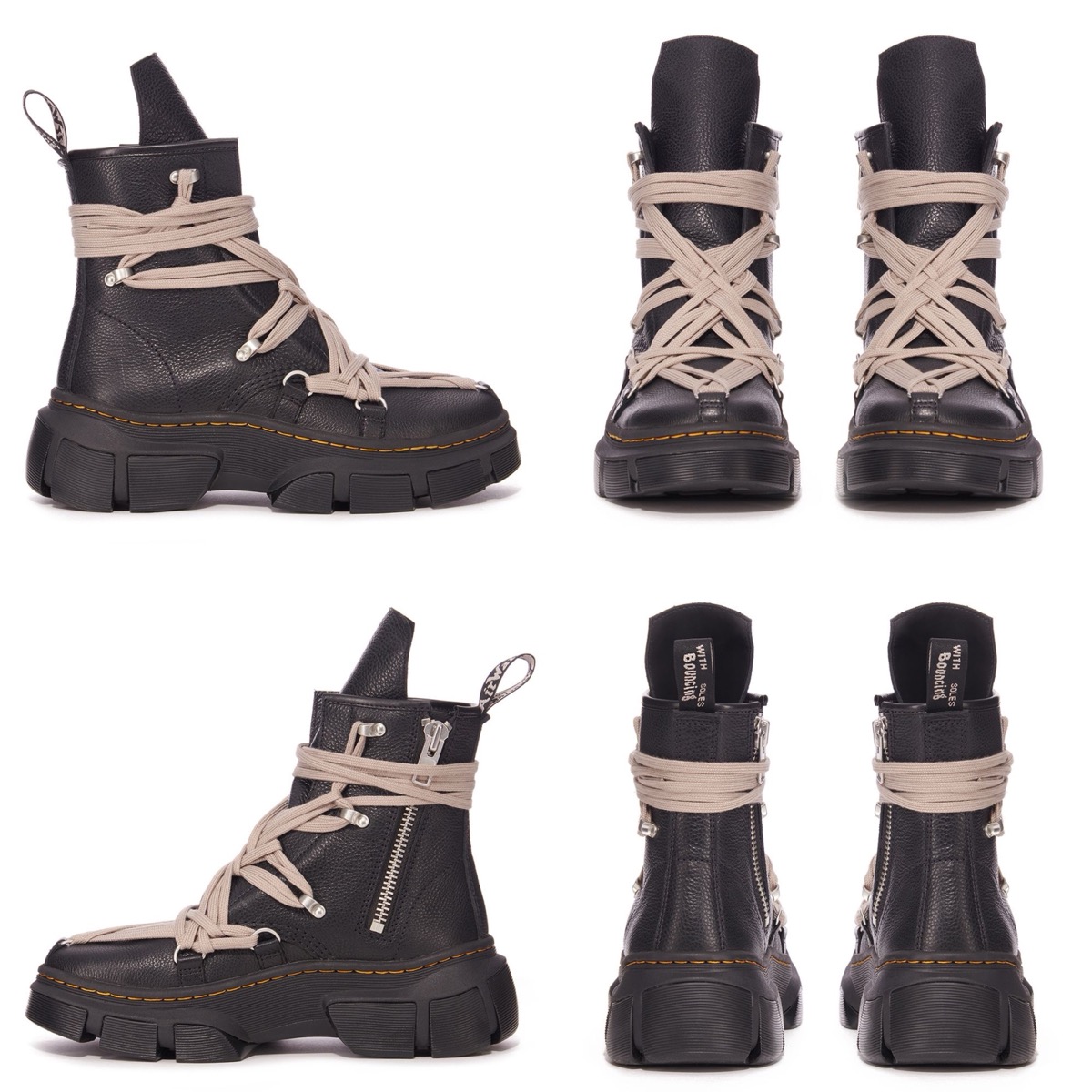 Dr.Martens × Rick Owens 2024年春夏コラボブーツ第1弾が国内2月8日／2