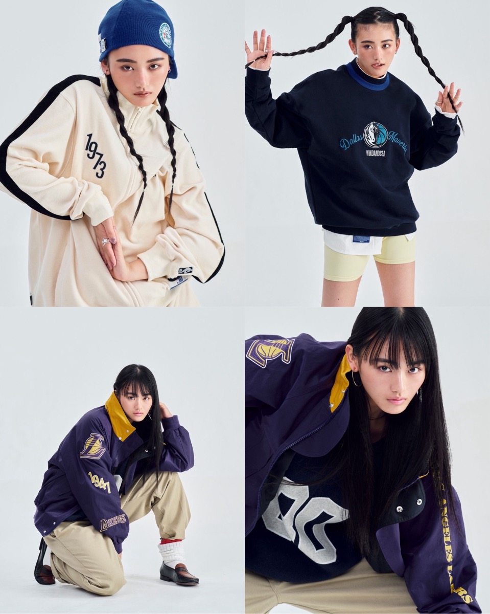 NBA × WIND AND SEA コラボコレクション第5弾が国内4月6日／4月7日より